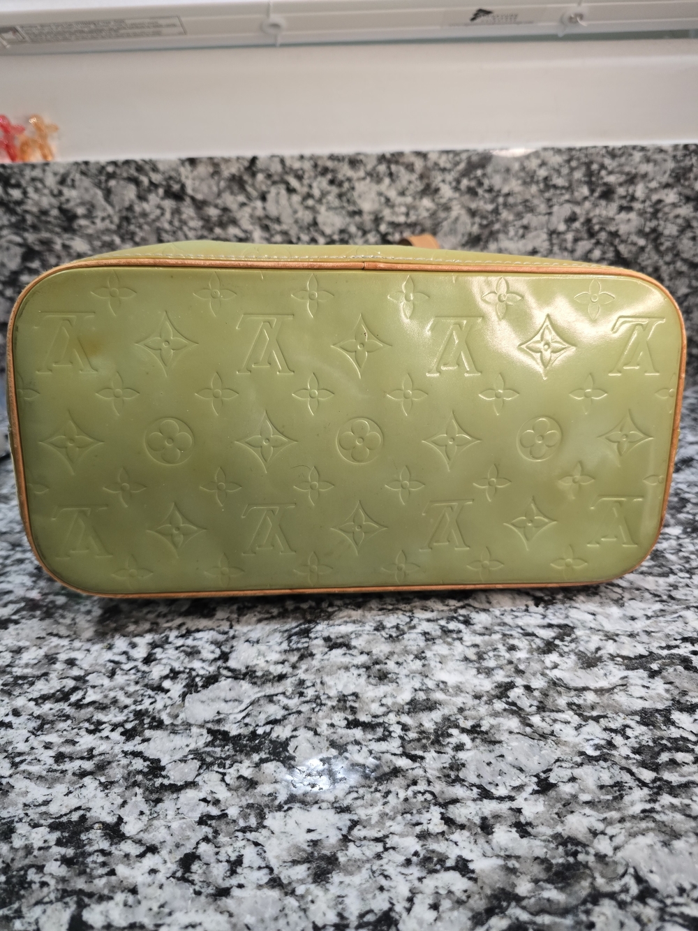 Authentic Louis Vuitton Monogram Vernis Houston Tote Bag - Picture 9 of 16